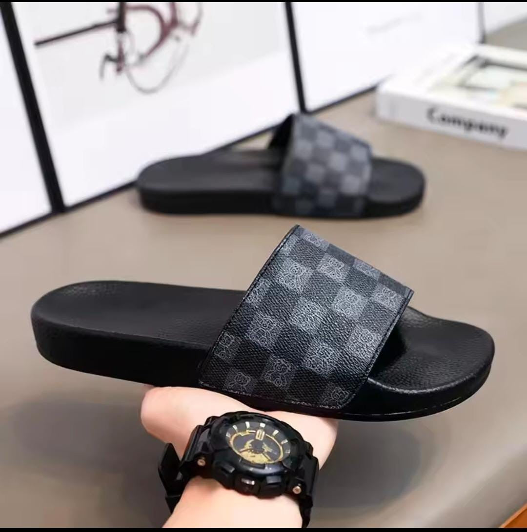 pure Leather house slippers for Men-Leather chappal for Gents